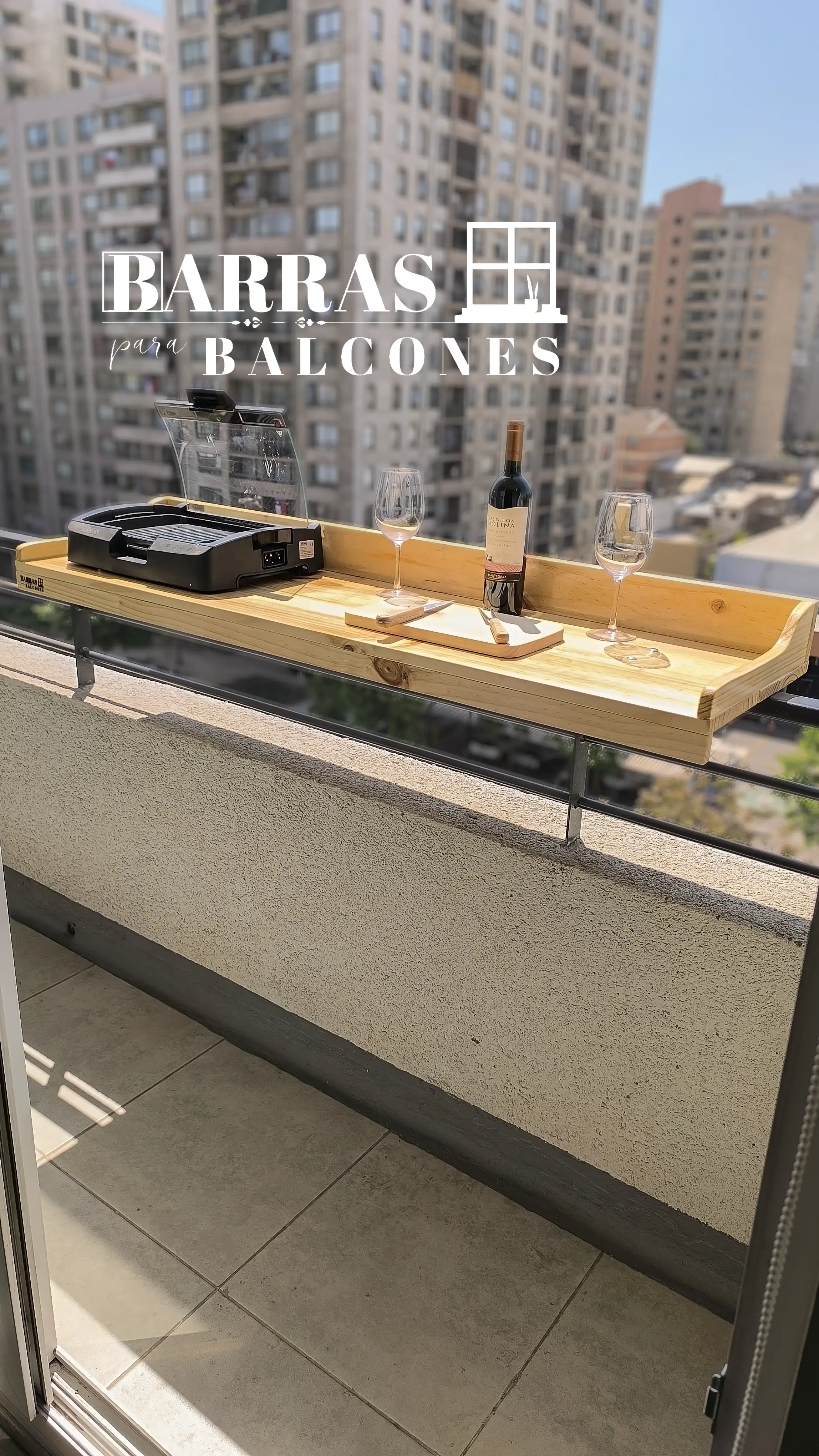 Barra de Balcón - 90